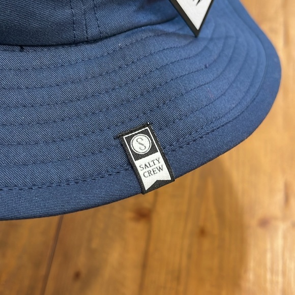 Salty Crew S-Hook Boonie Hat Navy Unisex OSFA New with Tags - Picture 6 of 7